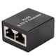thumbnail image 1 of Divisor Ethernet NikouMX adaptador de conector de red RJ45 extensor de enchufe Ethernet Divisor de uno a dos, 1 of 8