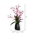 thumbnail image 2 of Vickerman FC180401 29 in. Mini Purple Orchid in Ceramic Pot, 2 of 2