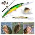 thumbnail image 1 of Señuelos de Pesca WDOplteas Swimbait Minnow Cebos Duros Plástico 17cm 27g Verde, 1 of 9