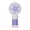 Purple, variant on RoamHome Electric Mini Fan Charging Small Fans USB Rechargeable Handheld Battery Powered Portable Fans Personal Cooling Fan That Blows Cold Air (Green)