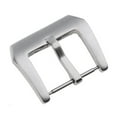 thumbnail image 3 of serony Brushed Stainless Steel Watch Band Screw-in Pin Buckle Head Clasp 18mm, 3 of 8