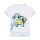 thumbnail image 1 of Camiseta de algodón de Pokémon Squirtle para niños, ropa de Manga corta, Tops de dibujos animados para bebés, 1 of 1