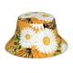 thumbnail image 1 of Balery White Floral and Butterflies Sombreros para el sol para hombre y mujer, sombrero de pescador con UPF 50+, 1 of 6
