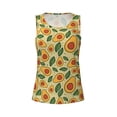 thumbnail image 4 of Gaeub Leaves Avocado Women's Workout Tank Tops Lightweight Sleeveless Shirts for Women for Athletic Running Tennis Yoga - X-Large, 4 of 9