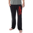 thumbnail image 2 of Nightmare On Elm Street Mens' Freddy Krueger Fire Film Sleep Pajama Set, 2 of 5