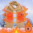 thumbnail image 4 of xaoyunyn USB Heated Scarf with Three Temperature Settings Neck Protector and Windproof Design for Ultimate Warmth and Comfort during Cold Weather Activities, 4 of 6