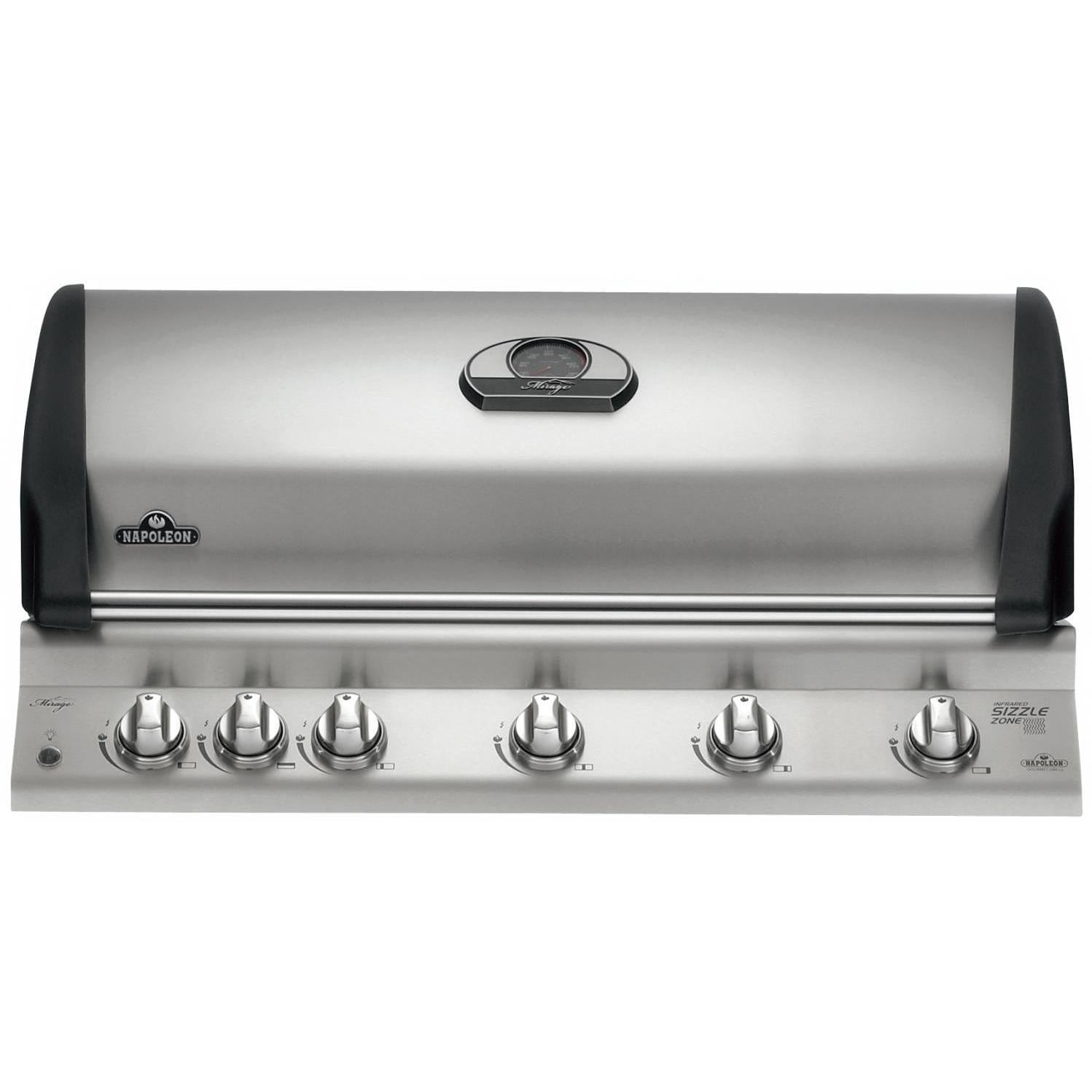 Napoleon Mirage 730 Natural Gas BuiltIn BBQ Grill With Rear Infrared