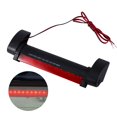 thumbnail image 3 of Luz trasera de coche Luz de freno LED, rojo universal 14 LED Tercera luz de freno trasera de coche Luz trasera de freno Luz trasera LámReemplazo para de Reemplazo parada de montaje alto 12V Ecomeon no, 3 of 6