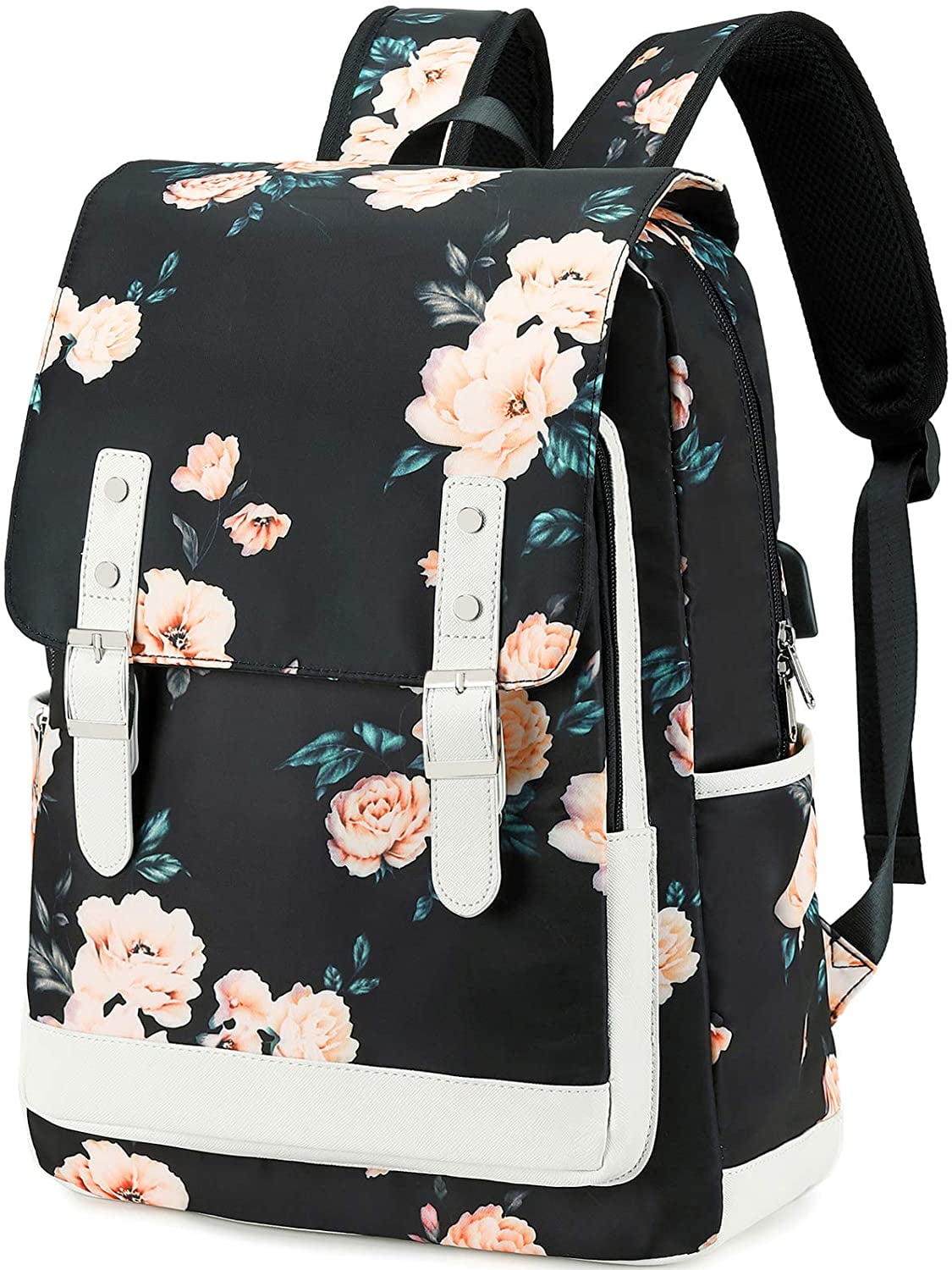 floral bookbag