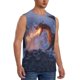 thumbnail image 2 of Fotbe Winter Fire Dragon Men's Camiseta sin Mangas Estampada para Hombres, Playera Casual para Gimnasio, Entrenamiento, Playa-3X-Large, 2 of 7
