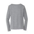 thumbnail image 6 of Port & Company Ladies Long Sleeve Fan Favorite V Neck Tee-3XL (Athletic Heather), 6 of 6