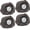 Dark Brown Rocks - 4 Pack, variant on Solar Rock Lights Outdoor – 4 Pack Waterproof LED Landscape Garden Spotlights, Realistic Stone Design, Wireless Solar Powered Pathway Lights for Yard, Walkway, Patio & Lawn Decoration (Auto On/Off)