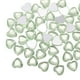 thumbnail image 1 of 60 Pcs Acrílico Corazón Rhinestone 12mm Stickers de Gemas Plásticas para Manualidades, Verde Claro, 1 of 1
