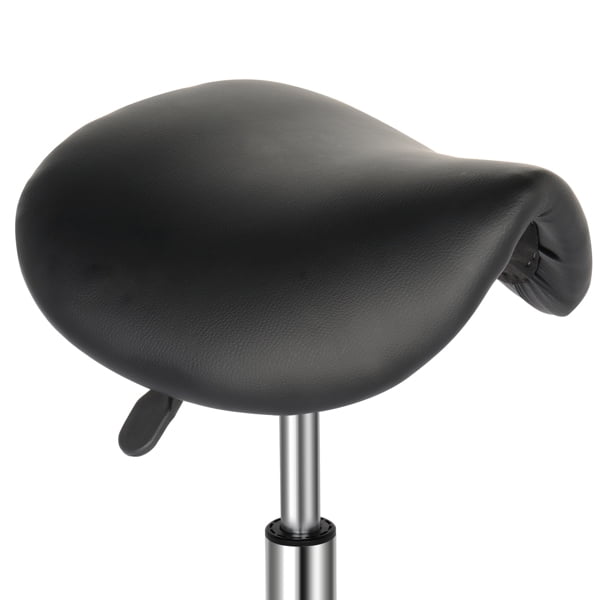 Saddle Stool Ha Ha Feet Rotation Bar Stool Black