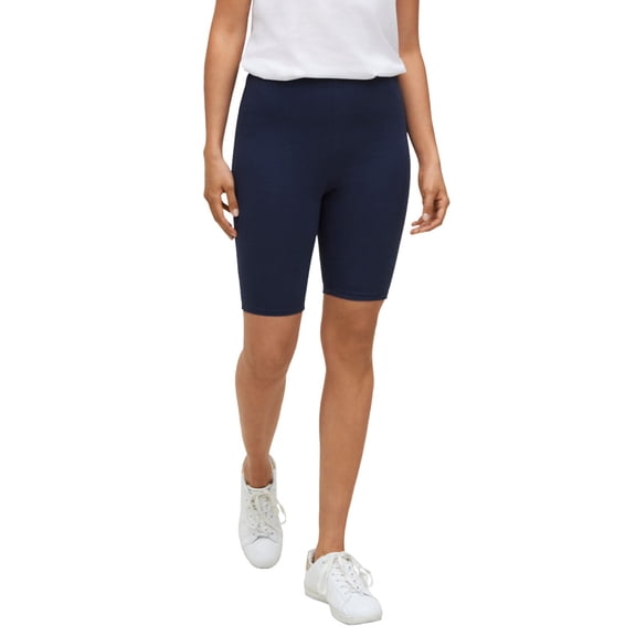 Ellos Women's Stretch Knit Bike Shorts Shorts
