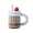 Blue, variant on Sidagar 22 oz Ceramic Lined Insulated Stainless Steel Coffee Mug, Leak Resistant Lid, Pink