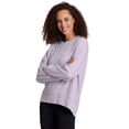 thumbnail image 4 of RBX Active Women's Crewneck Buttery Soft Textured Long Sleeve Dolman Top for Yoga, Casual Wear, 4 of 5