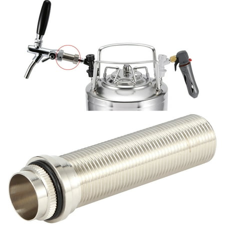 

Zerodis Beer Tap Faucet Long Shank 98.5mm G5/8in Thread for Adjustable Beer Tap Homebrew Equipment Homebrew Equipment
