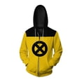 thumbnail image 1 of Moonsky Dead-poo& Wolve/rine Hoodies New Action Figures Sweatshirt Boys Girls Winter Pullover Chil-d Tops Clothes Gift Wolverine Costume Adult Zip-Up Hoodie Stage Show Costume#Yellow L, 1 of 3