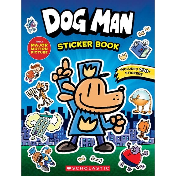 Dog Man: Official Sticker Book (Paperback)