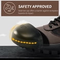 thumbnail image 4 of MeMoride Men's Steel Toe Boots Anti-slip Comfort Work Safety Shoes for Building Industrial, 4 of 7
