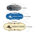 thumbnail image 5 of Designer Farm Food Sign (Ivory/Dark Brown) - Medium, 5 of 5