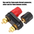 thumbnail image 3 of Mistaha 4mm Banana Socket Dual Female Terminal Binding Post for Speaker Amplifier Power Supply Binding, 3 of 8