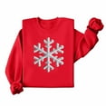 thumbnail image 6 of Weiqiqre Womens Fall Clothes Merry Christmas Oversized Pullover Sweatshirt With Lights - Holiday Xmas Sweater Top, 6 of 6