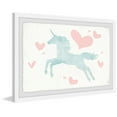 thumbnail image 2 of Marmont Hill Flying Unicorn Hearts Framed Wall Art, 2 of 6