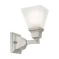 thumbnail image 5 of Livex Lighting Mission Bath Light in Brushed Nickel, 5 of 10