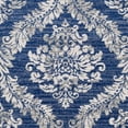 thumbnail image 5 of Mark&Day Area Rugs, 8x10 Bellburns Cottage Dark Blue Area Rug, White Dark Blue Carpet for Living Room, Bedroom or Kitchen (7'10" x 10'3"), 5 of 7