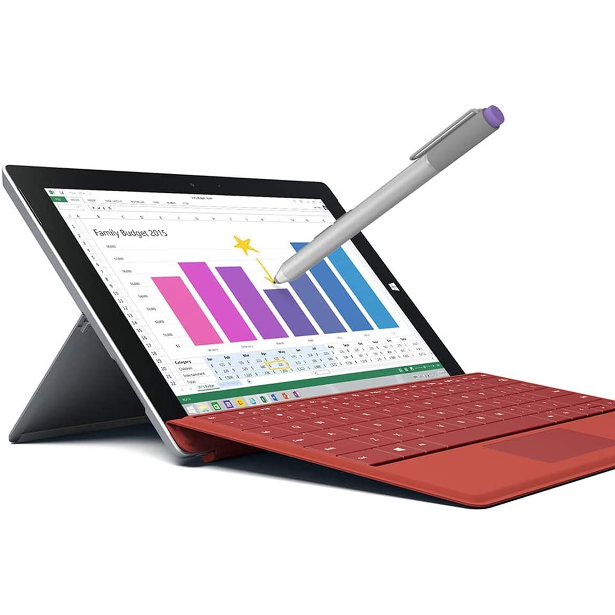 Wsken Replacement Tips Refill 3 Pack For Microsoft Surface Pro 4 Pro 5 Pro 6 Touch Stylus Pen Tip Black Walmart Canada