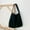Black, variant on Women's Fashion Shoulder Bag Canvas Bag Large Capacity Tote Bag Student Shopping Bag Mombag Small Shoulder Bag