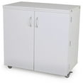 thumbnail image 2 of Kangaroo Manufacturing Bandicoot II Rectangle Sewing Cabinet, White with 3-Position Hydraulic Lift and Locking Casters, 2 of 2