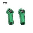 thumbnail image 4 of Vogacara 2 pack/lote aleación M3 junta de extremo de varilla de enlace 3MM agujero de cabeza de bola L 4,5 MM para RC coche camión pieza de Kits de construcción modelo Verde, 4 of 6
