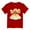 Red, variant on Hienoo Infant Girls' Short Sleeve Tee Island Print Cotton Vacation T-Shirt, Sizes 12M-9T