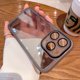 thumbnail image 1 of Estuches Simples Compatibles Con Huawei Nova 10 Pro 9 8 SE 5T Y9S Funda De Teléfono Con Lente De Cámara Cubierta Trasera Transparente Suave TPU Pareja De Negocios Carcasa Móvil, 1 of 4