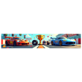 thumbnail image 3 of Racing Themed Happy Birthday Banner Background, Party Decorations with Trophies Cars and Traffic Lights, for Birthday Parties Photo Backdrops and Decor Props, 3 of 4