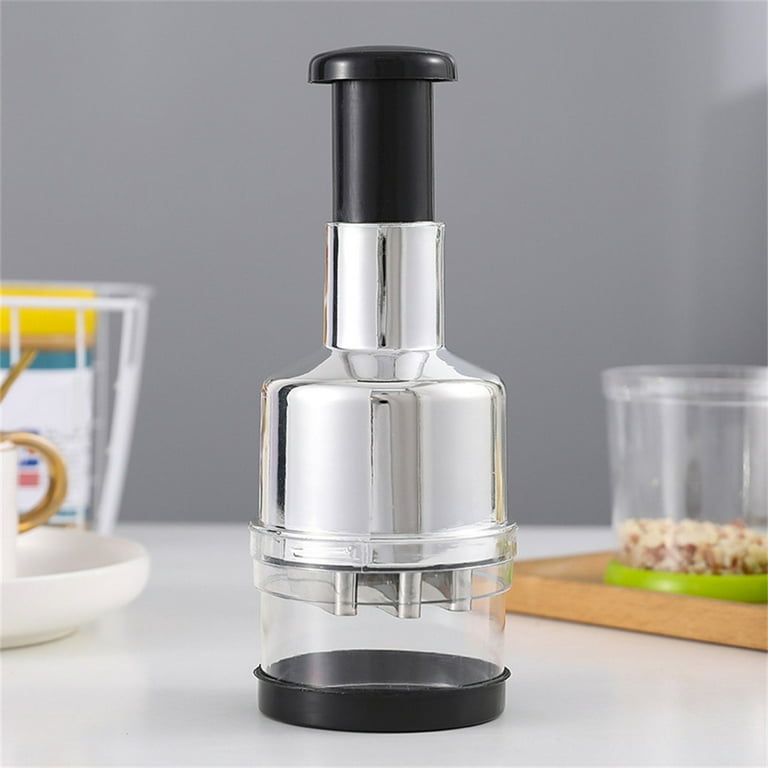 Mini Manual Food Chopper Dicer, Presser Mincer Kitchen Tool