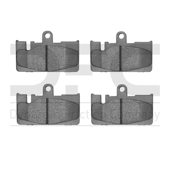 Dynamic Friction Company 5000 Advanced Brake Pads - Ceramic 1551-0871-00-Rear Set For 2001-2006 Lexus LS430