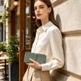 thumbnail image 2 of FALAN MULE Womens Wallet Ultra Slim Thin RFID Blocking Bifold Card Holder Leather Ladies Purse with Zipper Coin Pocket, 2 of 7