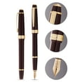 thumbnail image 2 of Cross Bailey Light Polished Burgundy Resin and Gold Tone Medium Nib Fountain Pen, 2 of 4