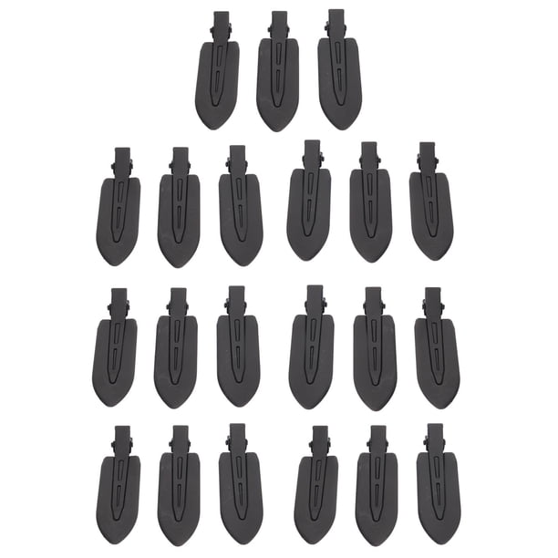 Pasadores Para El Cabello, aleación En Forma De Hoja Con Pinza Para El Cabello Negra Segura Para Peinar