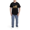 thumbnail image 5 of CafePress - Little Monkeys Men's Dark Pajamas - Men's Dark Loose Fit Cotton Pajama Set, 5 of 7