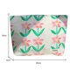 thumbnail image 3 of Bolsa de cosméticos para mujer, bolsa de lápiz labial floral, organizador de artículos de tocador (patrón seis) Likrtyny Para Estrenar, 3 of 9