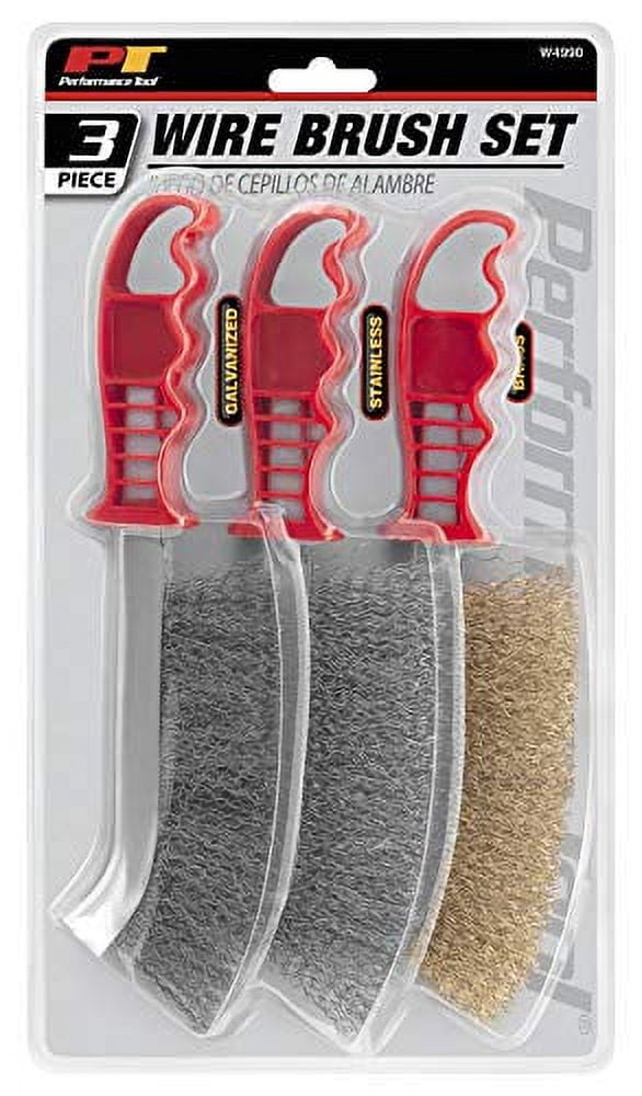 Wilmar Corp. / Performance Tool 3 Piece Wire Brush Set