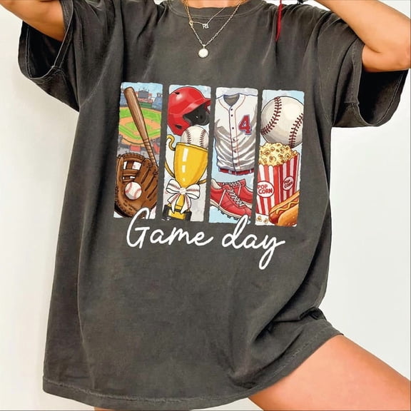 Game Day T-shirt, Game Day Baseball Tshirt, Gift For Game Lover Unisex Tshirt, AS831