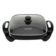 thumbnail image 2 of Brentwood 12-In. 1,300-Watt Nonstick Electric Skillet with Glass Lid, SK-65PT, 2 of 5
