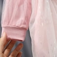 thumbnail image 6 of Gaexia Kids Christmas Outfits Girls,Toddler Baby Girls Dress Christmas Party Long Sleeve Bowknot Tulle Princess Dresses,Pink,18-24 Months, 6 of 6