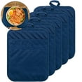 thumbnail image 3 of Travelwant 5Pcs Pocket Pot Holders Cotton Heat Resistant Potholder Multipurpose Hot Pads Machine Washable Oven Mitts Terry Cloth Potholders Bulk for Daily Kitchen Baking and Cooking, 3 of 7